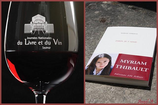 Journée du livre et du vin, à Saumur.