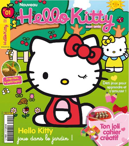 Nouveau magazine « Hello kitty mon amie » – N°1 !