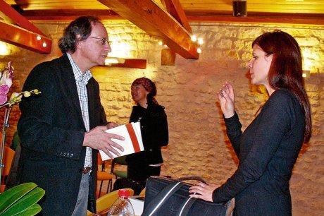  En novembre, l'écrivain Anne Provoost était venue rencontrer les lecteurs.  PHOTO archives COLETTE MACINTOS  