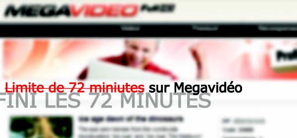 megavideo fini Supprimer la limite des 72 minutes sur MegaVideo...