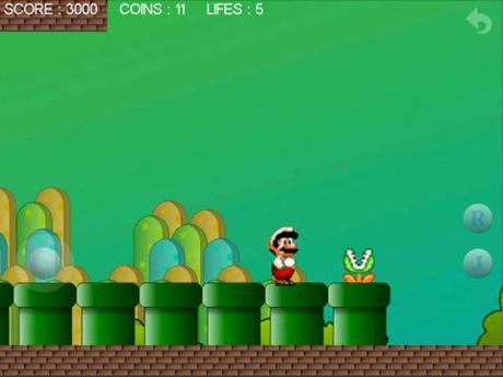 Monino, le garçon plombier. Mario va être jaloux!