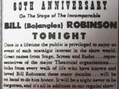 Lundi avril 1946 Venez Zanzibar célébrer Bojangles dans show business