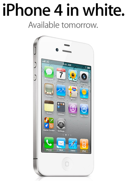Déballage et présentation de l’iPhone 4 blanc !