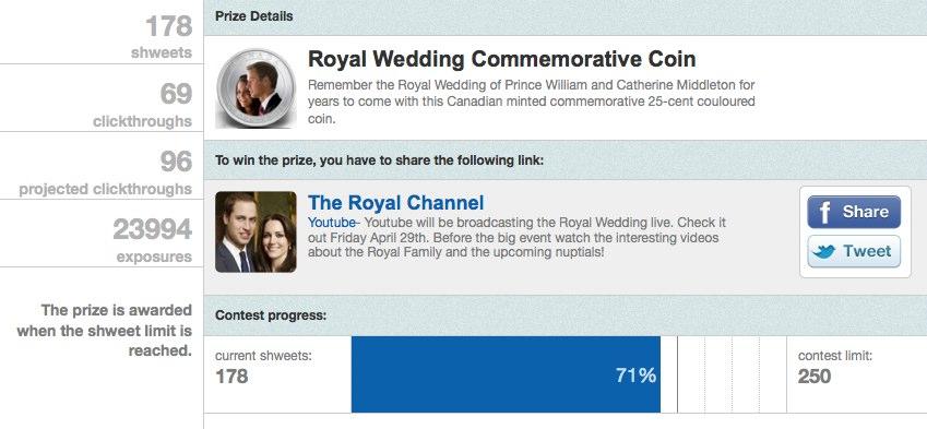 Cadeaux à gogo avec Shweet