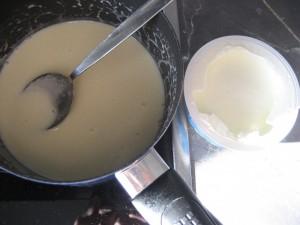 mousse de yaourt