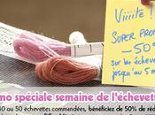 jours l’échevette, super promo -50% chez Aubusson