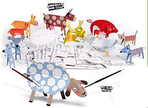 mitik anim odulos animaux a peindre LRG