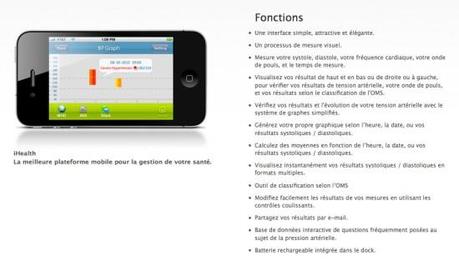 iHealth, surveillez votre tension artérielle sur votre iPhone / iPad