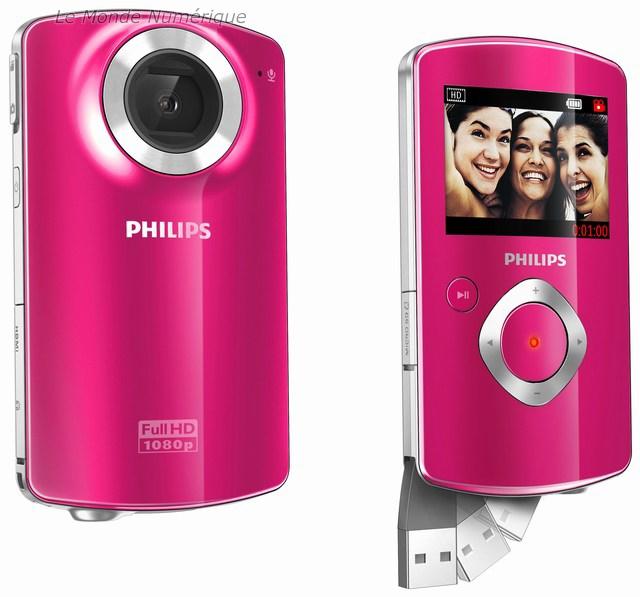 Philips lance une gamme de caméscope de poche ESee dont un tout terrain