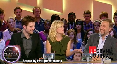 Robert Pattinson sur le Grand Journal de Canal+