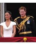 Harry et Pipa Middleton à Buchkingham Palace