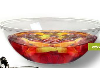 Grand saladier géant transparent de 9 litres pour les sangria d'été ! | À  Découvrir