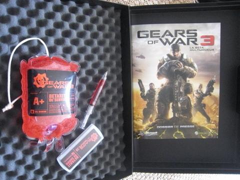 Arrivage : Betakit de survie Gears of War 3