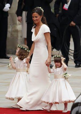 Les robes de Pippa Middleton, la demoiselle d'honneur de Kate !