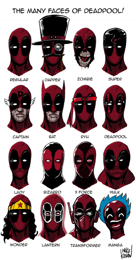 [Comics] Les différents visages de Deadpool