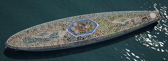 Voronoi, un yacht de 125m de Hyun-Seok Kim