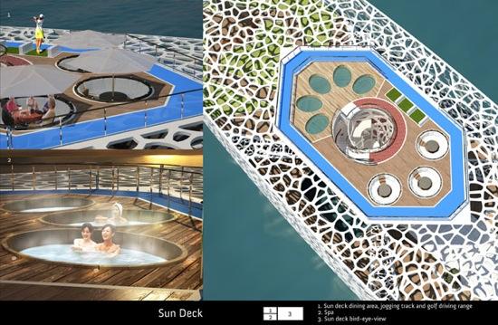 Voronoi, un yacht de 125m de Hyun-Seok Kim - 4