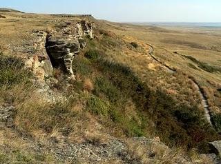Le précipice à bisons Head-Smashed-In - Canada