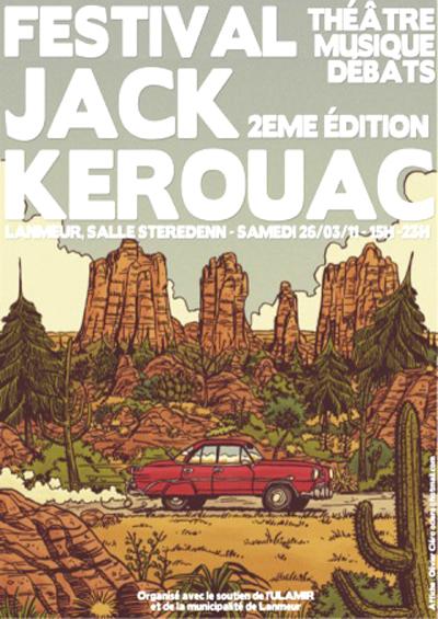 affiche festival Kerouac