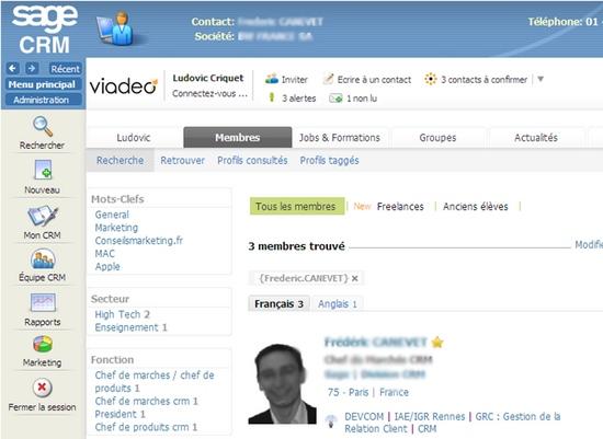 crm et media sociaux