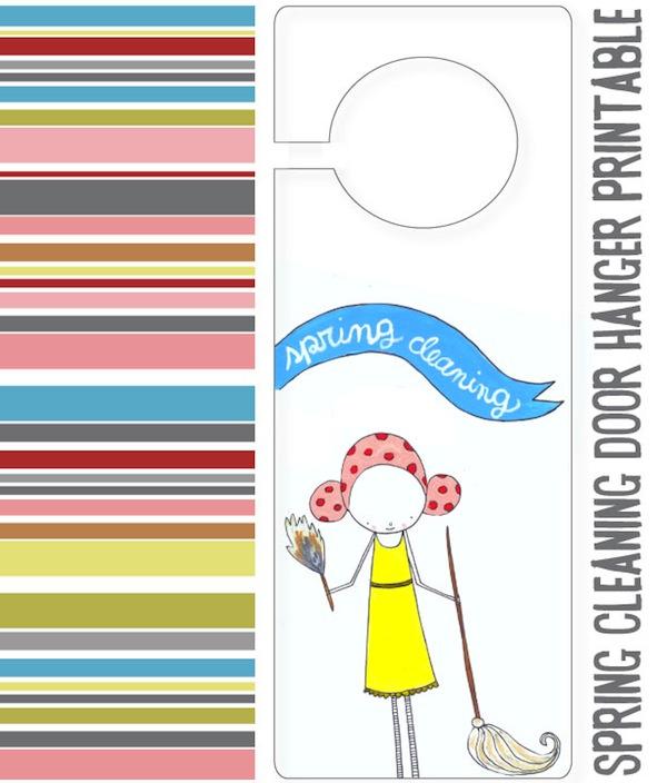 mayi carles, spring cleaning printable, creative organization, free printable