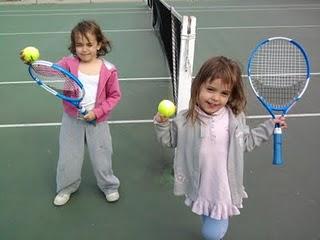 Tennis en famille