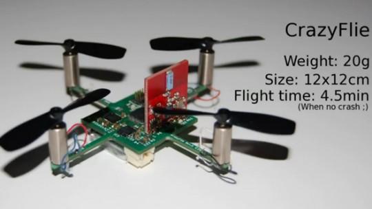 miniquadrocopter 540x304 Mini Quadrocopter : futur espion