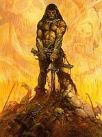 Peinture de Frank Frazetta