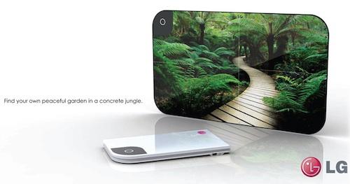 LG Paper Touch : une fois déplié, ce smatphone devient une tablette