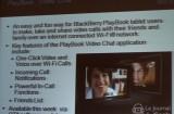 rim playbook bw2011 live 01 160x105 Du nouveau pour le Playbook de RIM