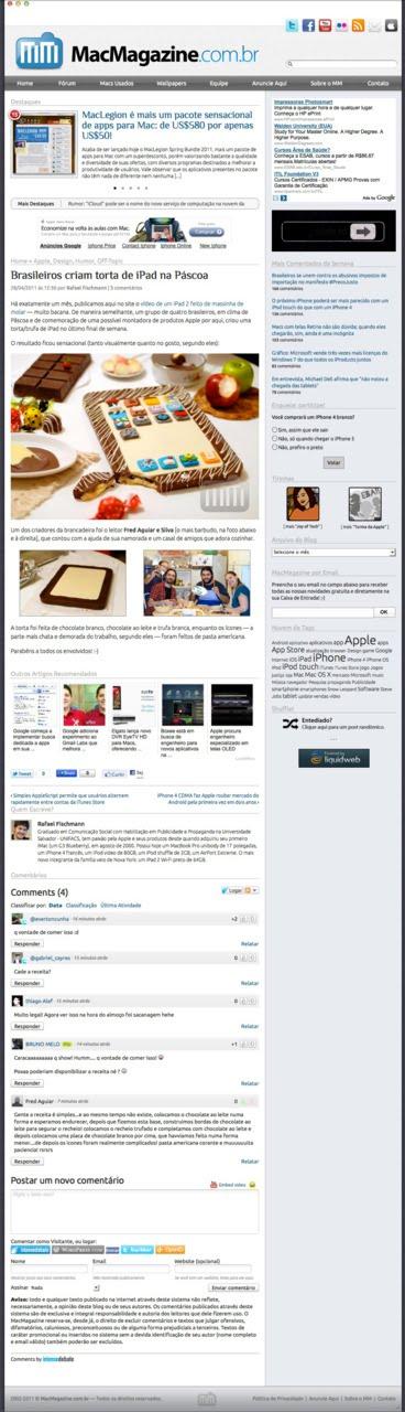 un iPad 2 à croquer :)