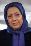 BERLIN - NOVEMBER 25:  Maryam Rajavi, presiden...