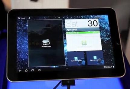 La Galaxy Tab 8.9 se montre en vidéo