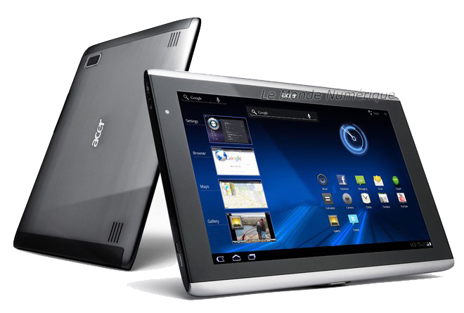 Test de la tablette tactile Acer Iconia Tab A500 sous Android 3.0