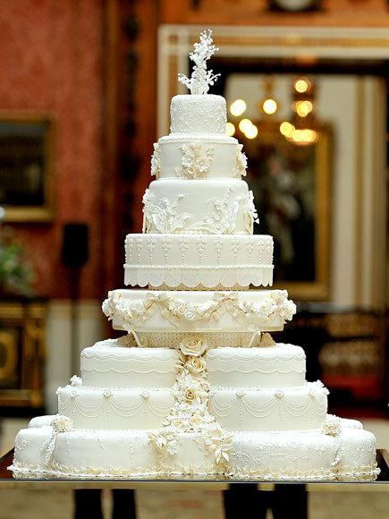Kate et William: le gâteau de leur mariage