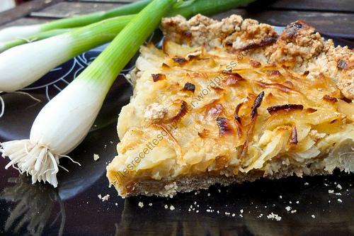 Tarte à l'oignon maison / Home-made Onion Pie