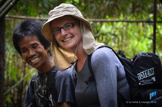 Le gentil sourire de notre guide Amat (Massif du Pegunungan Meratus, Kalimantan Sud, Indonésie)