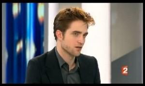 Robert Pattinson au JT de France 2