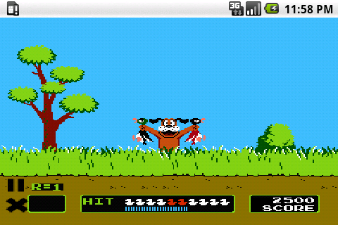 android duck hunt game nes jeu screen 11 Duck Hunt sur votre smartphone Android