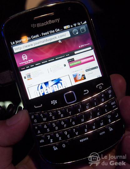 rim blackberry bold 9900 BlackBerry OS 7 : pas de compatibilité Android et pas de Flash