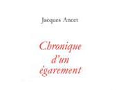 Chronique d’un égarement Portrait d’une ombre, Jacques Ancet (par Yann Mirallès)