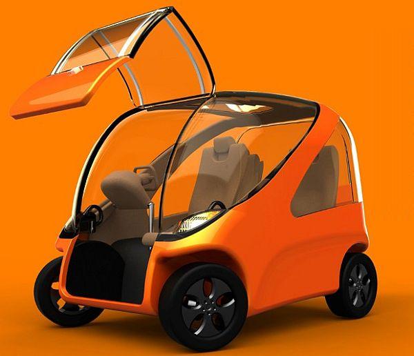 Kinetia, le concept de mini-voitures.