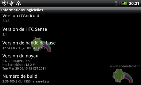 HTC Desire HD : Android Gingerbread 2.3.3 et Sense 2.1 disponible