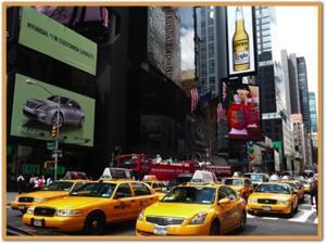 Un yellow cab créé par Playmobil