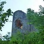 Najac : on dirait l'impact d'un obus... ou un éboulement P1050466.JPG