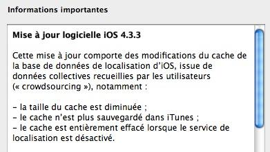 L’iOs 4.3.3 est disponible au téléchargement