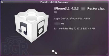 Apple libère l’iOS 4.3.3