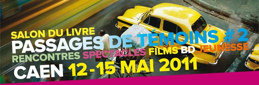 Festival littéraire Passages de témoins à Caen