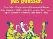 photo semaine campagne anti-poussettes RATP