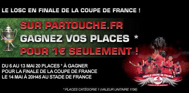 Gagnez vos places pour la finale de la Coupe de France LOSC / PSG !